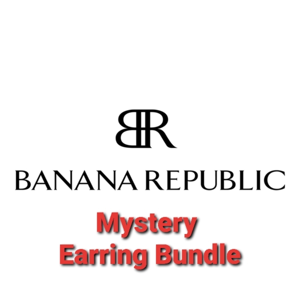 Banana Republic Mystery Earring Bundle-Gold